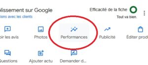 outil de statistiques performances de votre fiche google